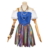 Puss in Boots: The Last Wish Goldilocks Blue Dress Set Outfits Cosplay Costume